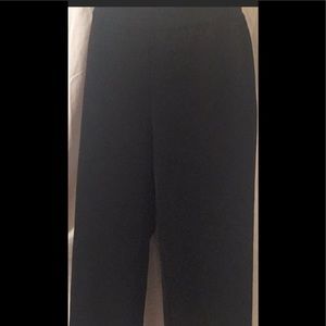 WHBM Lk New Sz 8 Black Dress Capri’s SideZip